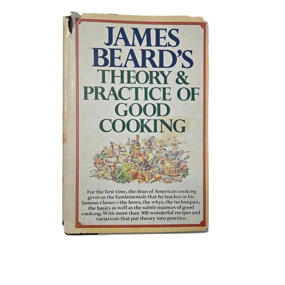 Vintage 1977 James Beard Theory & Practice of Good Cooking Hardcover Cookbook - Picture 2 of 11